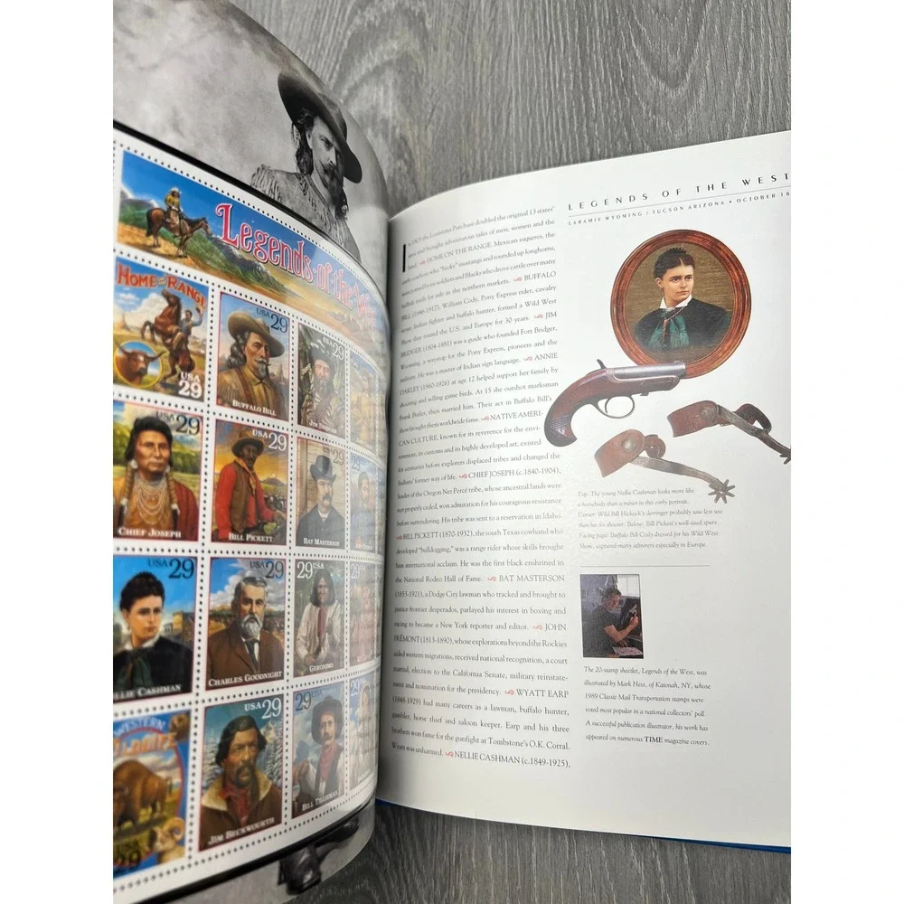USPS 1994 Commemorative Stamp Collection Hardcover Album Book 8994 Vintage
